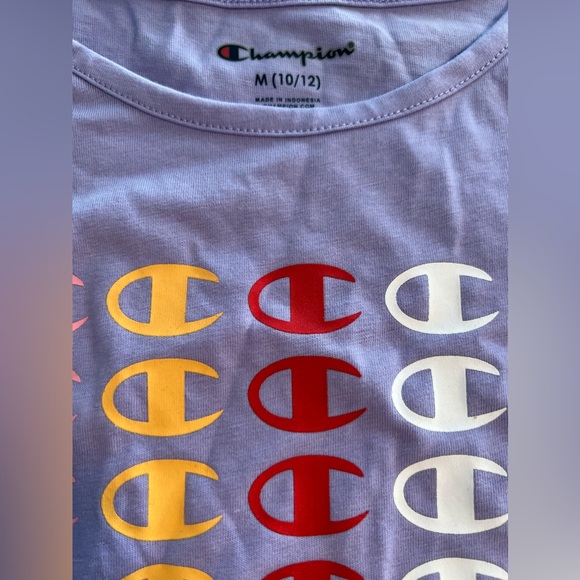 Champion Girls Tank Top with Rainbow C Logos Medium (10/12) - Picture 5 of 7